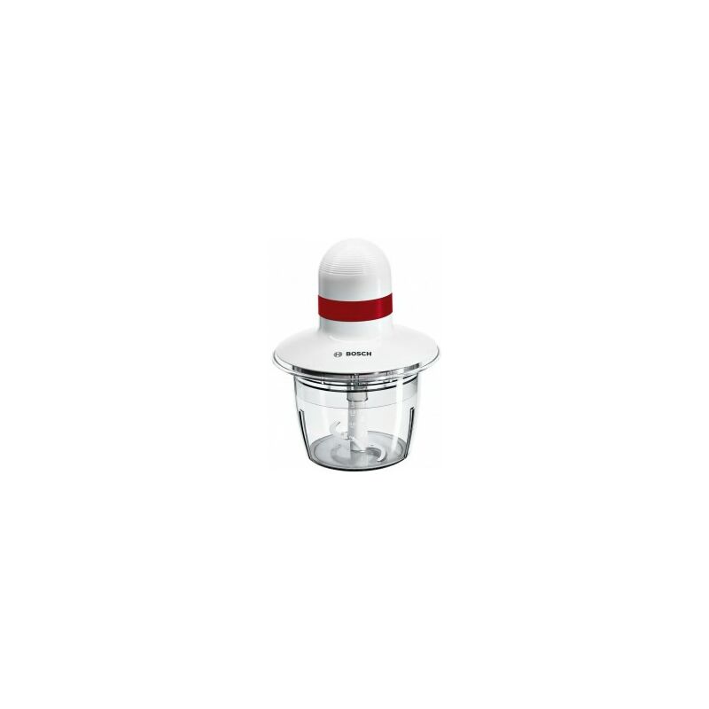 Image of Bosch - Tritaverdure elettrico 0,8 l 400 w Rosso Trasparente Bianco MMRP1000