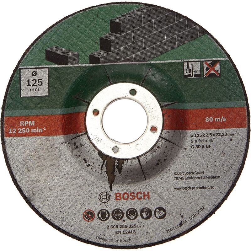 Mola taglio per pietra 125x22,23x2,5 - Bosch
