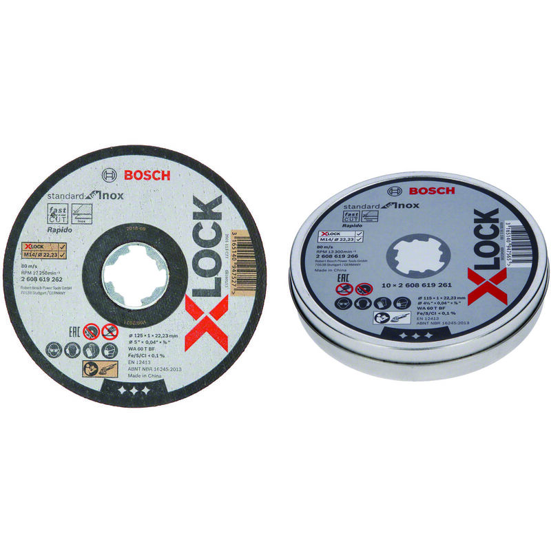 Image of 2608619266 Standard per disco da taglio Inox x-lock - Bosch