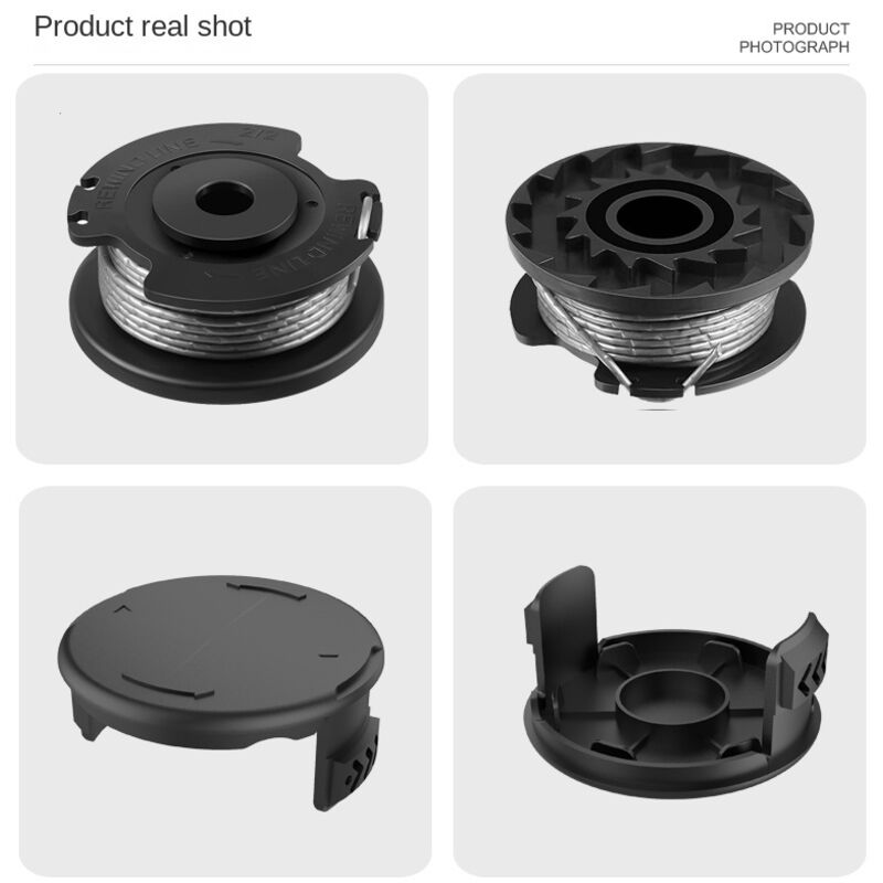 Accessoires de tonte Bosch F016800569 Bobine de rechange pour tête de coupe et corde à gazon 2