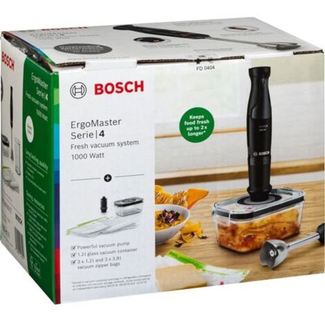 Bosch MSM 4B6V2 ErgoMaster Serie 4 schwarz / gra