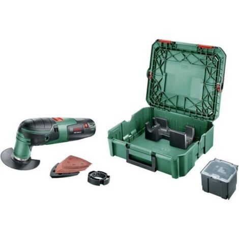 BOSCH MULTIFUNKTIONSWERKZEUG - PMF 2000 + 1 SYSTEMBOX WERKZEUGKASTEN + ZUBEHÖR
