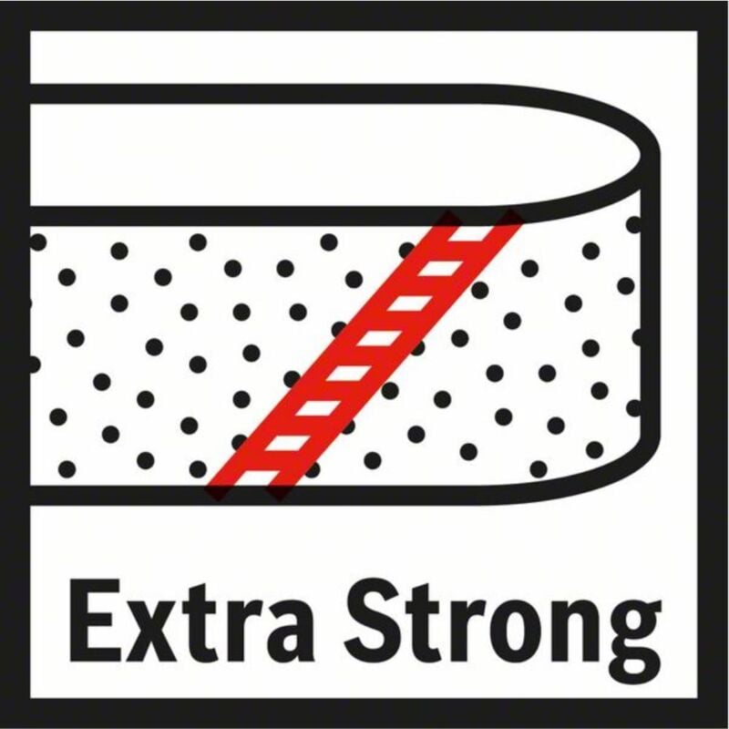 Pro Y580 Nastro abrasivo, 40 x 760 mm, 60, 10 pezzi