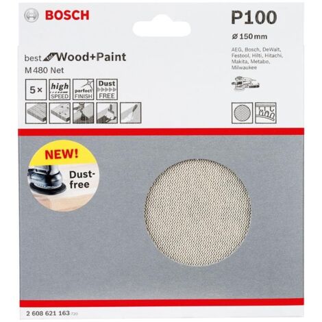 Bosch Netzschleifscheibe M480 150mm,K100,5x