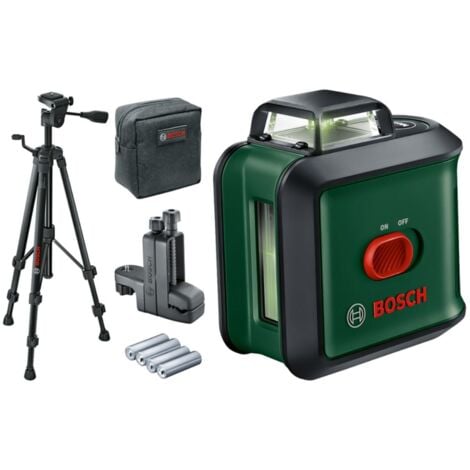 Bosch UniversalLevel 2 niveau laser en croix + trépied