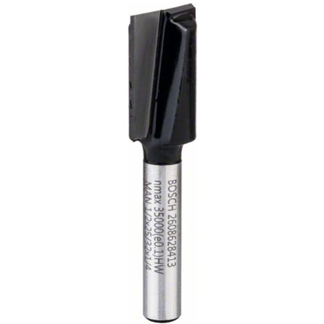 Bosch Nutfräser 1/4&quot Ø 12,7 mm L 19,6 mm G 51 mm - 2608628413