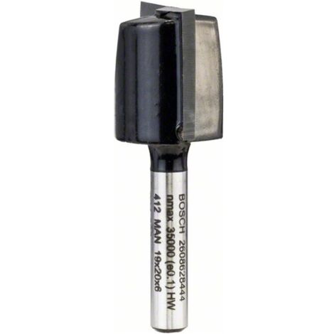 Bosch Nutfräser Standard for Wood, 6 mm, D1 19 mm, L 19,5 mm, G 51 mm