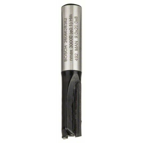 BOSCH NUTFRÃ„SER, 8 MM, D1 9 MM, L 20 MM, G 51 MM