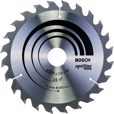 Bosch Optiline Wood Lama per sega circolare 184X30 mm per legno