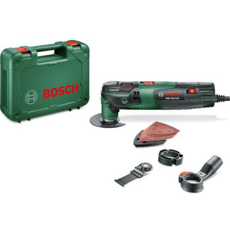 Bosch – Outil multifonction 250W – Système Autoclic pour accessoires – Coupe précise bois, métal, plastique – Interface Starlock