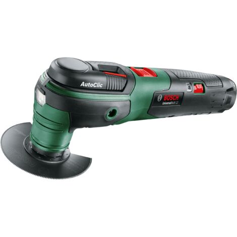 Bosch Outil multifonction sans-fil UniversalMulti 12 1 batterie 2,5Ah