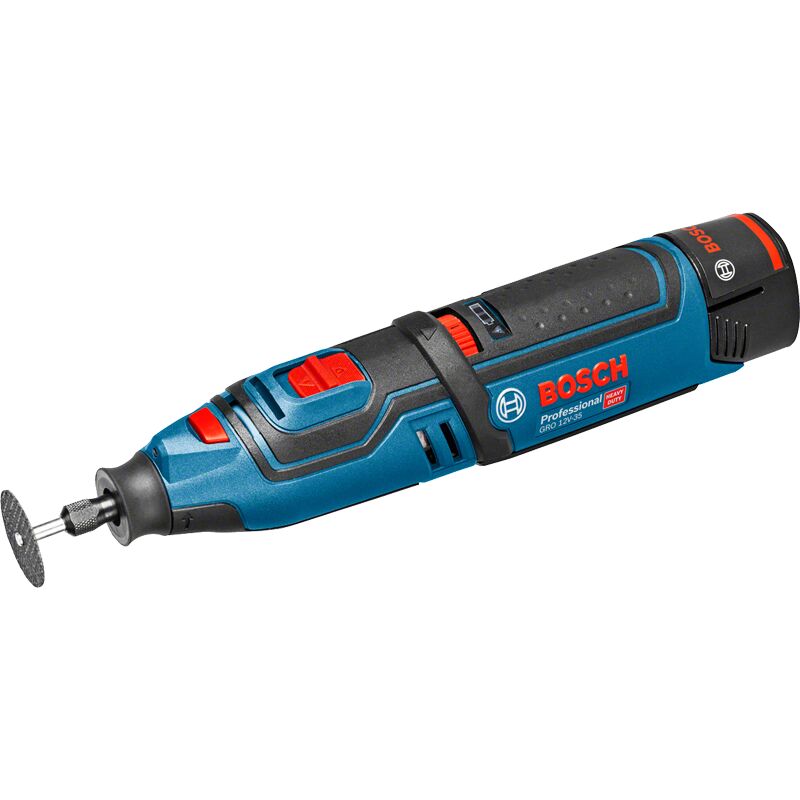 Outil rotatif Bosch Professional GRO 12V 35 + 2 batteries 20Ah + Boxx 06019C5001