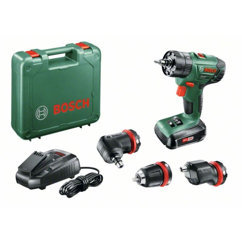 Outillage - Perceuse-visseuse à percussion sans fil 18V, 1 batterie 1,5 Ah, chargeur 06039A3400 - Bosch