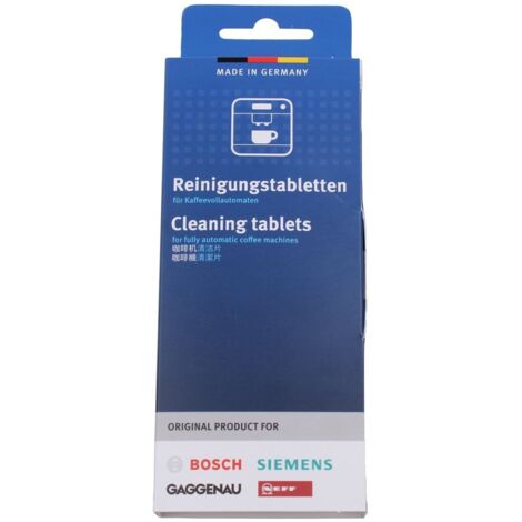 Bosch - pastillas de limpieza para cafeteras automáticas - 00311973 - 4242005131280