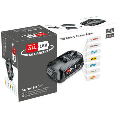 Bosch PBA 18V 2,5Ah + AL 18V-20 Alliance