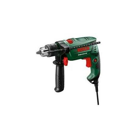 Bosch – Perceuse à percussion 500W – Mandrin sans clé 13mm – Vitesse 50-3000 tr/min – Pour béton armé et bois dur - PSB 500 RE