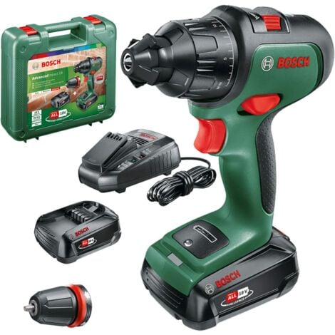 Bosch Perceuse à percussion sans-fil AdvancedImpact 18 2 batteries 2,5Ah