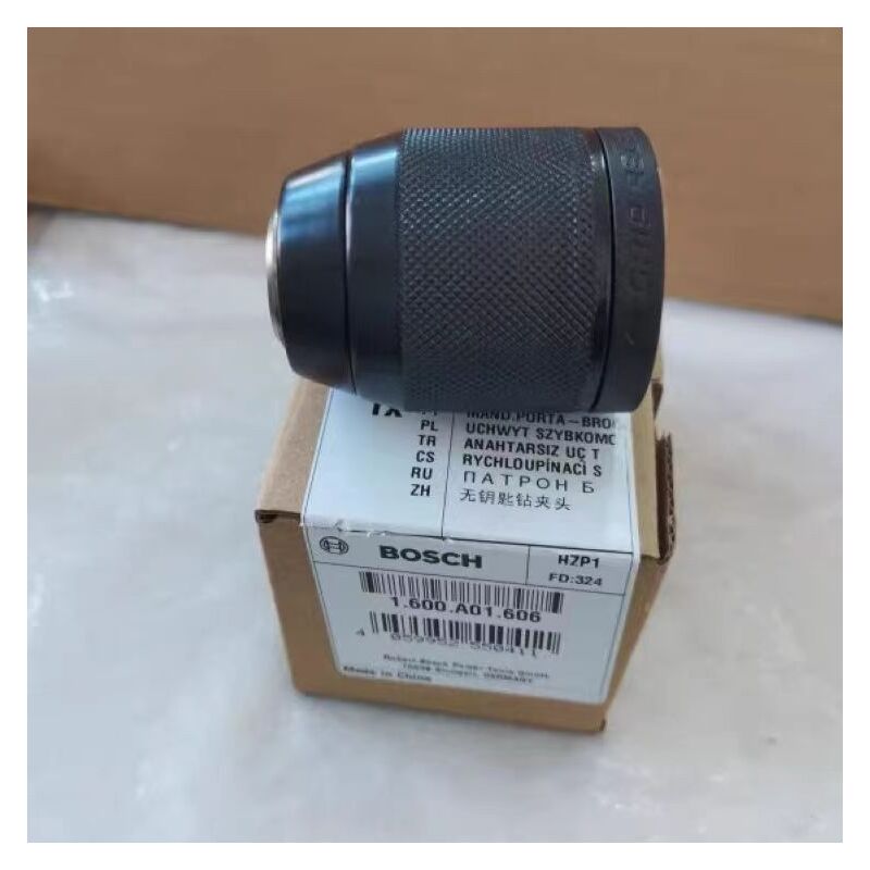 Sevengirl - Taladro eléctrico sin escobillas de litio Bosch GSR/GSB18V-50, portabrocas rápido 185-LI, portabrocas de hierro autoblocante original