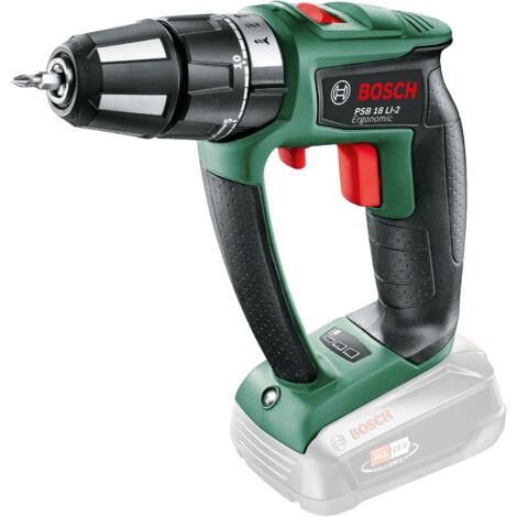 Bosch Perceuse percussion PSB ERGONOMIC 18 Li - Livré sans batterie ni chargeur