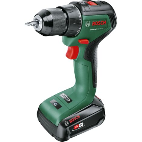 Bosch Perceuse UniversalDrill 18V-EC 1 batterie 2,0Ah + AL 18V-20