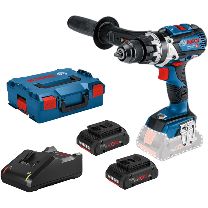 Perceuse visseuse à percussion Bosch GSB 18V 110 C Sans batterie 2 vitesses 18 V - vue 2