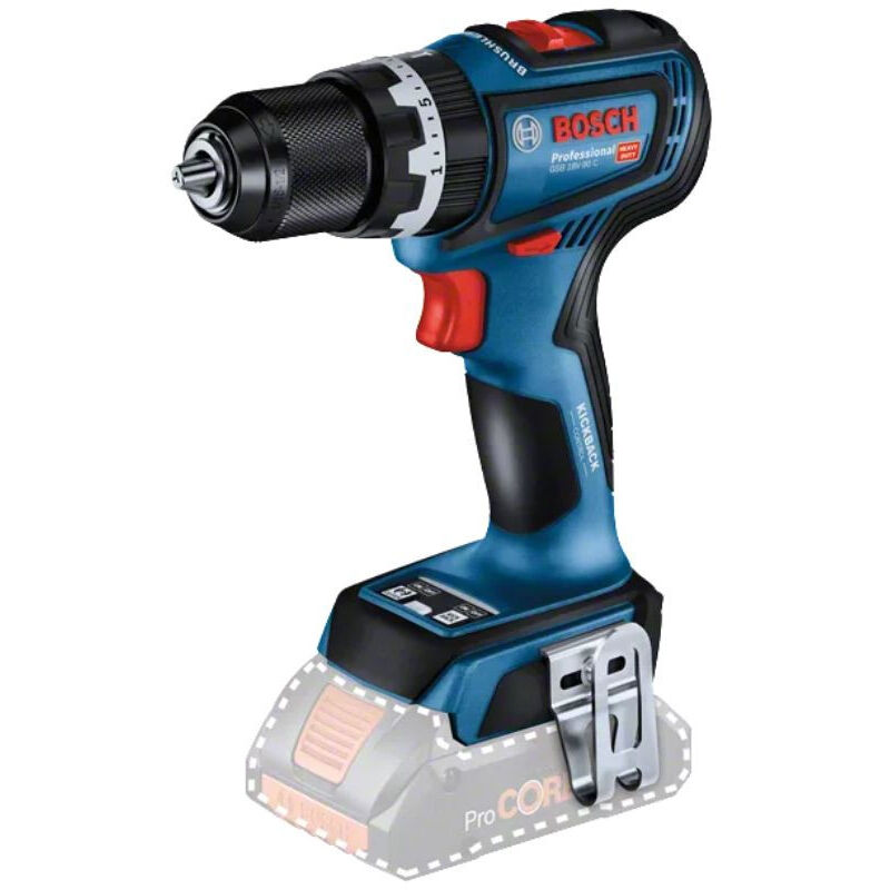 Perceuse visseuse sans fil Bosch Professional 18V GSB 18V 2x4Ah - vue 7