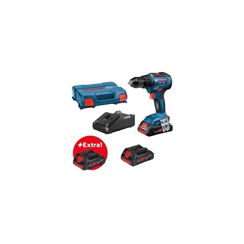 Perceuse Visseuse GSR 18V-55 ProCore 2x4ah L-Boxx Bosch - Matériel de Pro