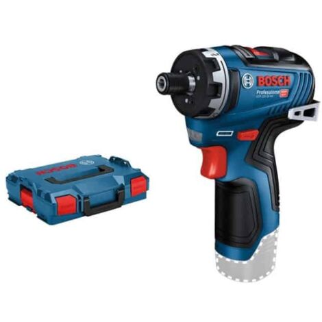 Bosch – Perceuse-visseuse sans fil 12V – 1 batterie 2.0Ah – Moteur sans charbon – Vitesse 1750 tr/min – Porte-embout 1/4" blocable