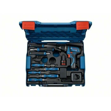 Bosch – Perceuse-visseuse sans fil 12V avec 2 batteries 2.0Ah – Moteur Brushless – Couple 30Nm pour perçage bois dur – Chargeur GAL 12V-20