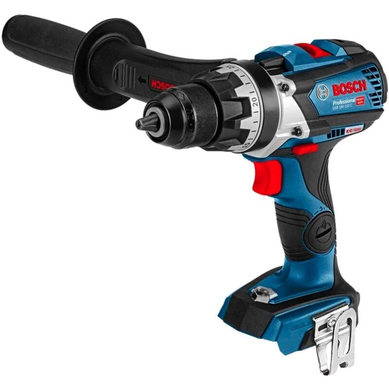 Gsr 18V-110 c Professional Perceuse-visseuse sans fil 18 v 110 Nm Brushless Solo ( 06019G0108 ) - sans batterie, sans chargeur - Bosch