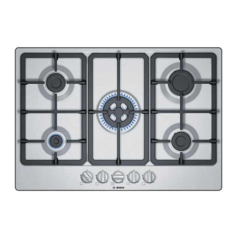 BOSCH - PGQ7B5B90 - Piano cottura a gas - 5 zone