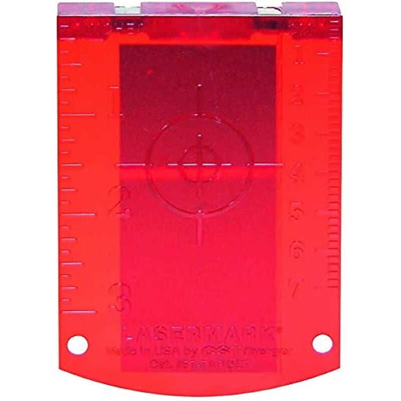 Image of Professional Piastra di riscontro Pannello di mira per laser (rosso) - Bosch
