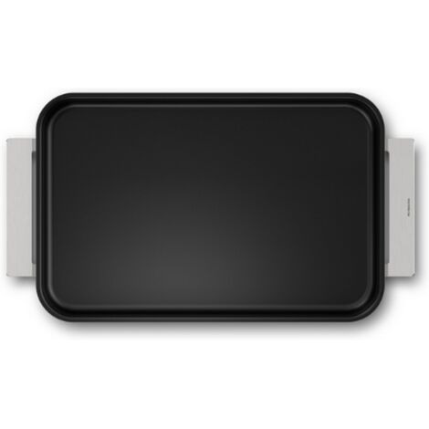 Bosch – Plat à four 35 x 22 cm en acier inoxydable – Finition antiadhésive – Température maximale 220 °C – HEZ9FF010
