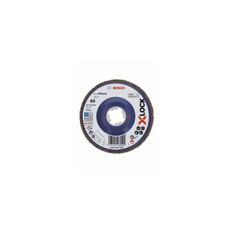 Bosch Accessories 2608619206 Bosch Diamètre 115 Mm Ø De Perçage 22.23 Mm 1 Pc(S)