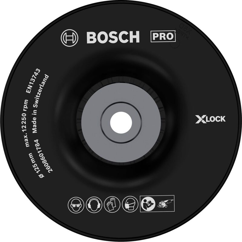 Bosch Plateaux de ponçage avec filetage 125 mm M14 2608601784 - vue 2