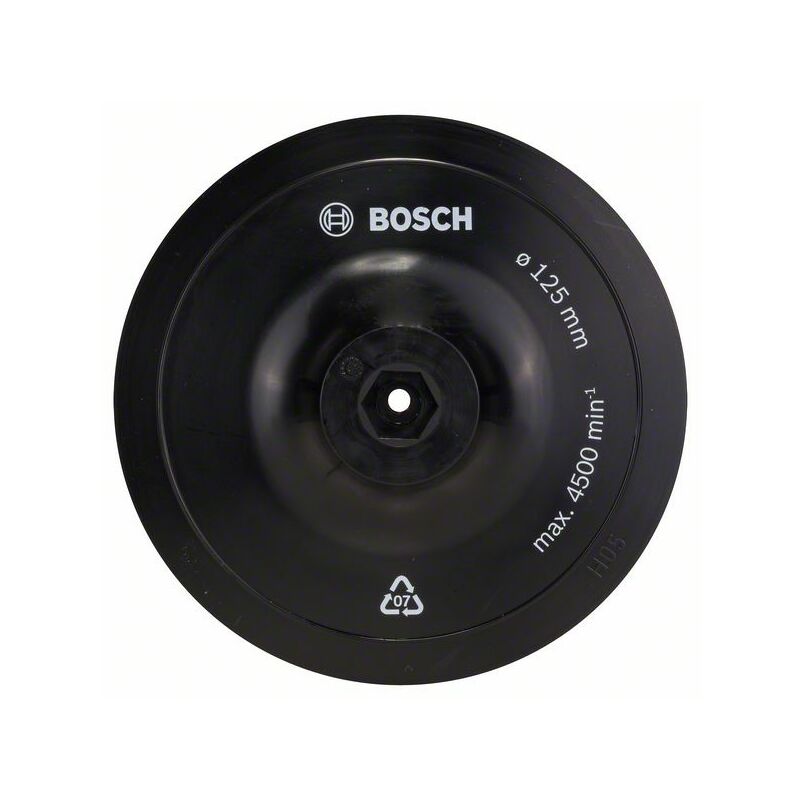 

2609256280 Plato lijador taladro, 125 mm cierre cardillo Ø 125 mm - Bosch