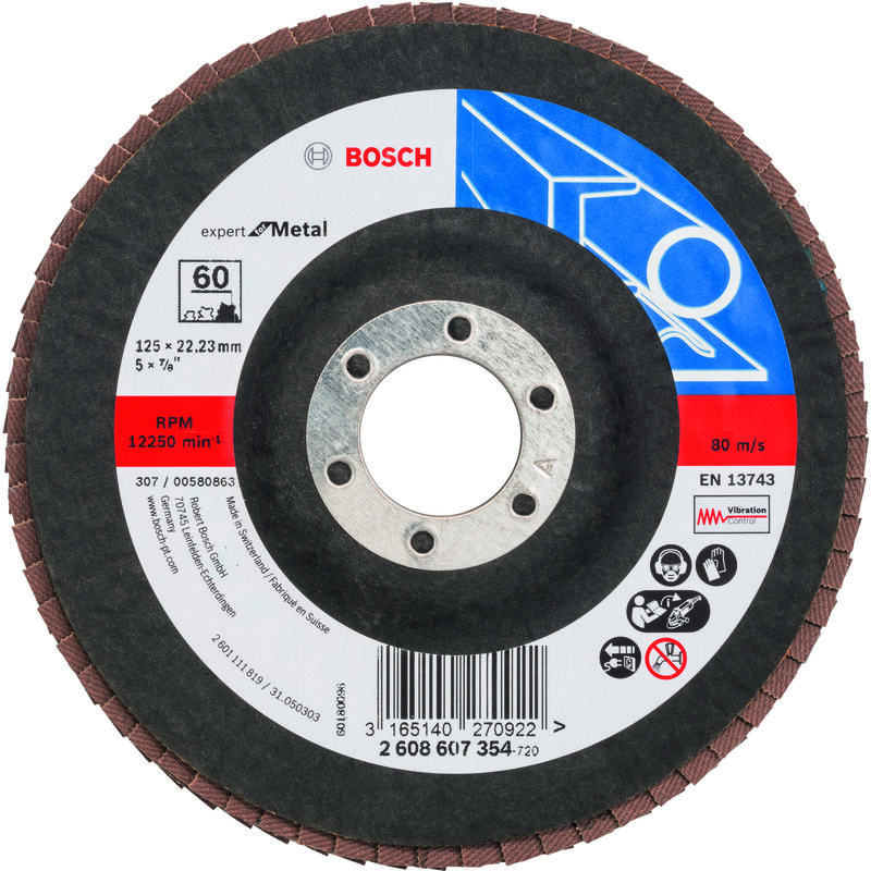 

BOSCH 2608607354 Plato pulidor X551, Expert for Metal Ø 125 mm