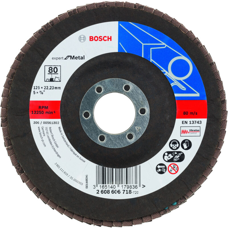

BOSCH 2608606718 Plato pulidor X551, Expert for Metal Ø 125 mm