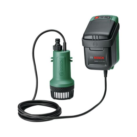 Bosch Pompe à eau de pluie sans-fil GardenPump 18V-2000 sans batterie