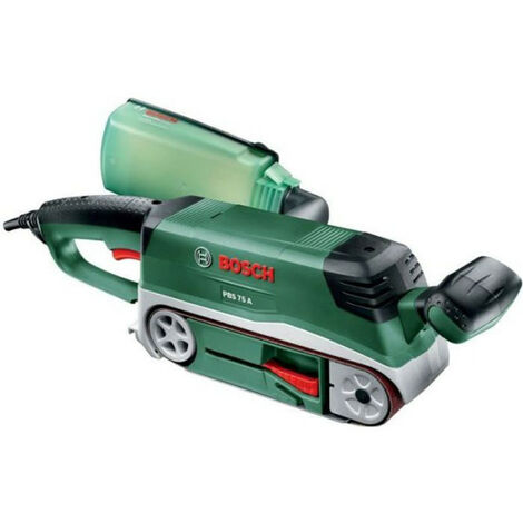 Bosch – Ponceuse à bande 710W – Moteur puissant pour ponçage bois dur – Poignée amovible – Système de centrage automatique - PBS 75 A