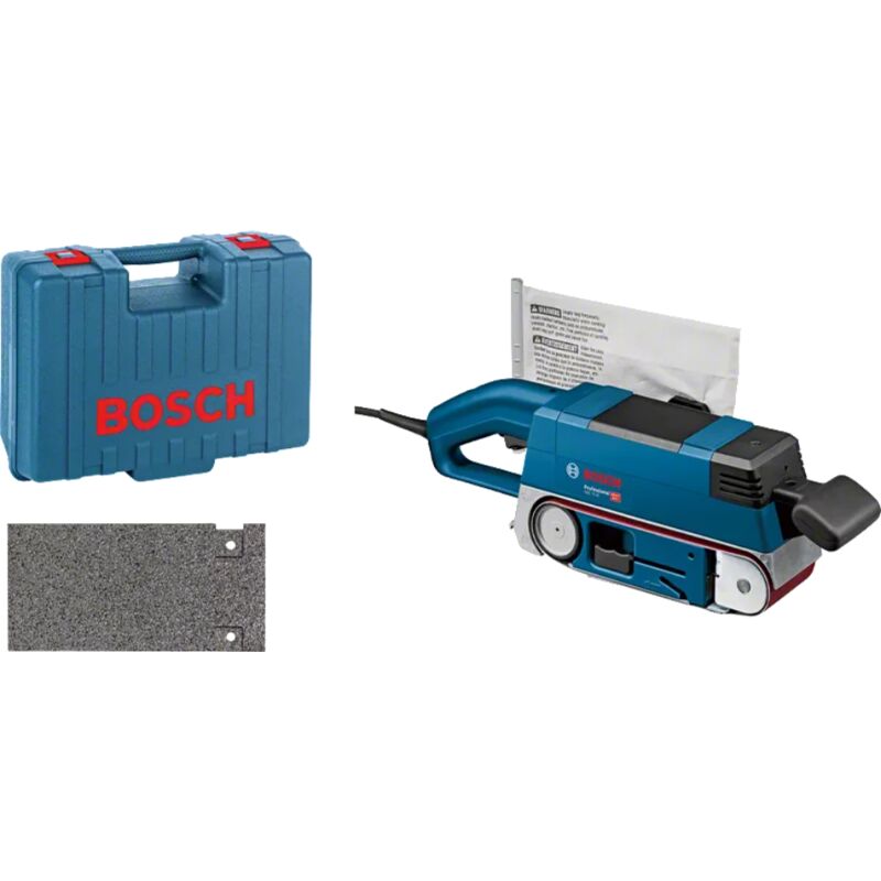 Ponceuse à bande BOSCH 750W GBS 75 AE - avec accessoires - 0601274707