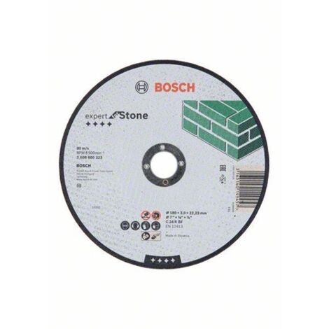 Bosch Power Tools Trennscheibe 180x3mm f. Stein ger 2608600323 25 Stk