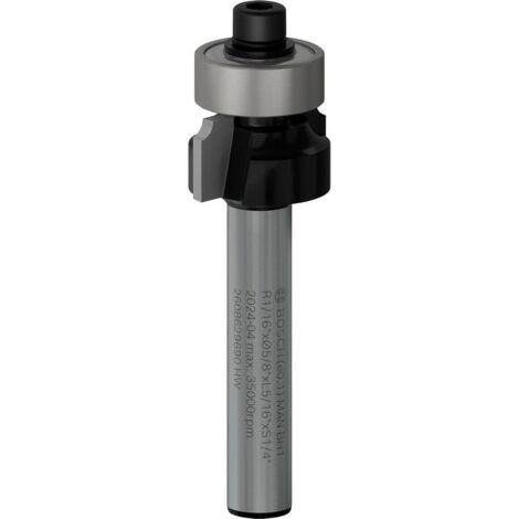 Bosch PRO Abrundfräser R 1/16 Schaft 1/4 - 2608629690