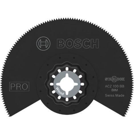 Bosch PRO ACZ 100 BB lama seghetto multifunzionale argento