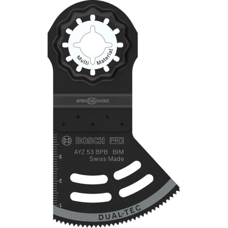 Bosch PRO AYZ 53 BPB Lame pour outils multifonctions 53 x 40 mm 2608669117