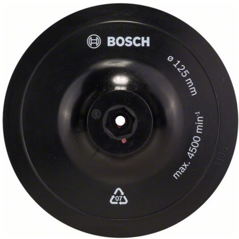 Bosch PRO Backing Pad 125 x 8 mm Klettverschluss - 1609200154