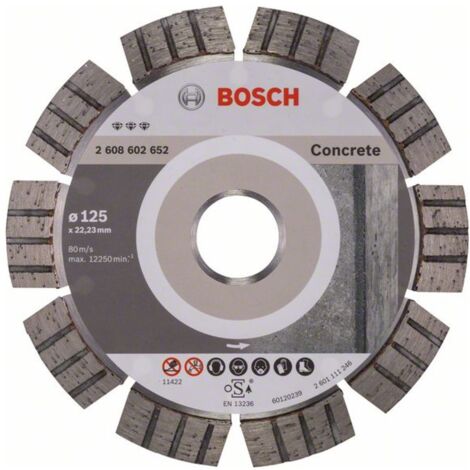 Bosch PRO Concrete Diamanttrennscheibe, 125 x 22,23 mm