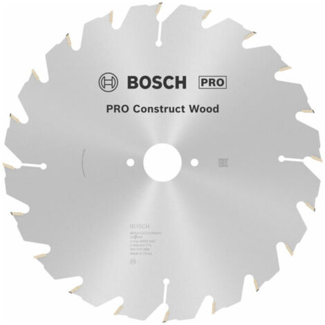 Bosch PRO Construct Wood Kreissägeblatt, 250 x 3,2 x 30 mm, T20