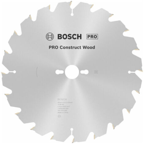 Bosch PRO Construct Wood Kreissägeblatt, 300 x 3,2 x 30 mm, T20