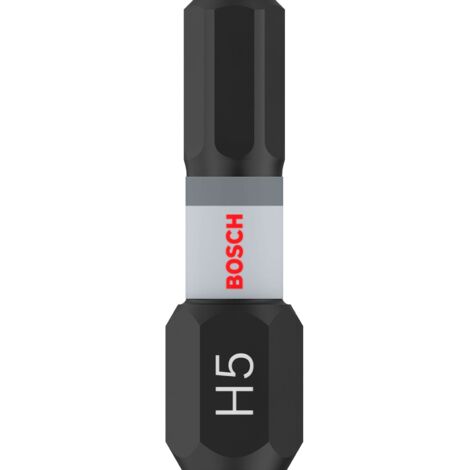 Bosch PRO Embout de vissage à chocs hexagonal H5 25 mm 2 pièces - 2608522556